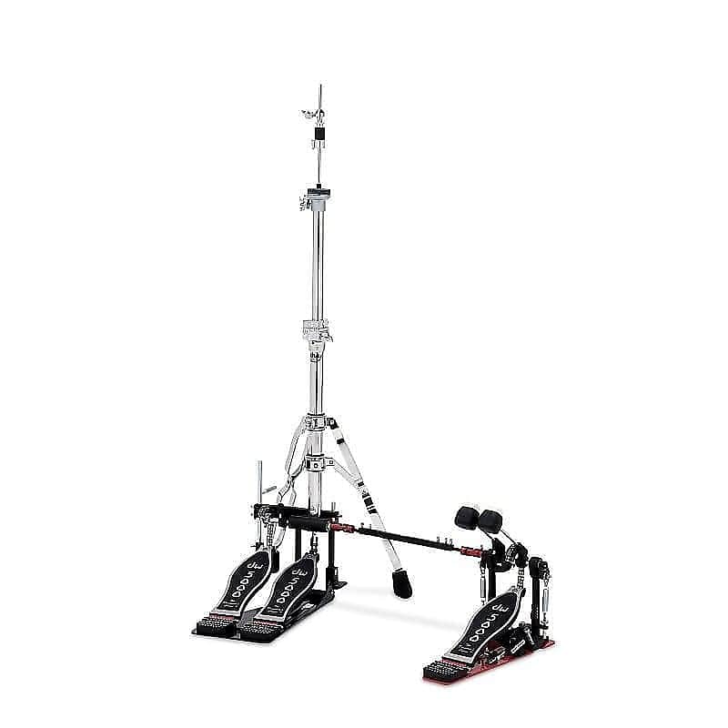 DW DWCP5520-2 5000 Series Dual Switch Hi-Hat Stand/Accelerator Double Bass Drum Pedal image 1