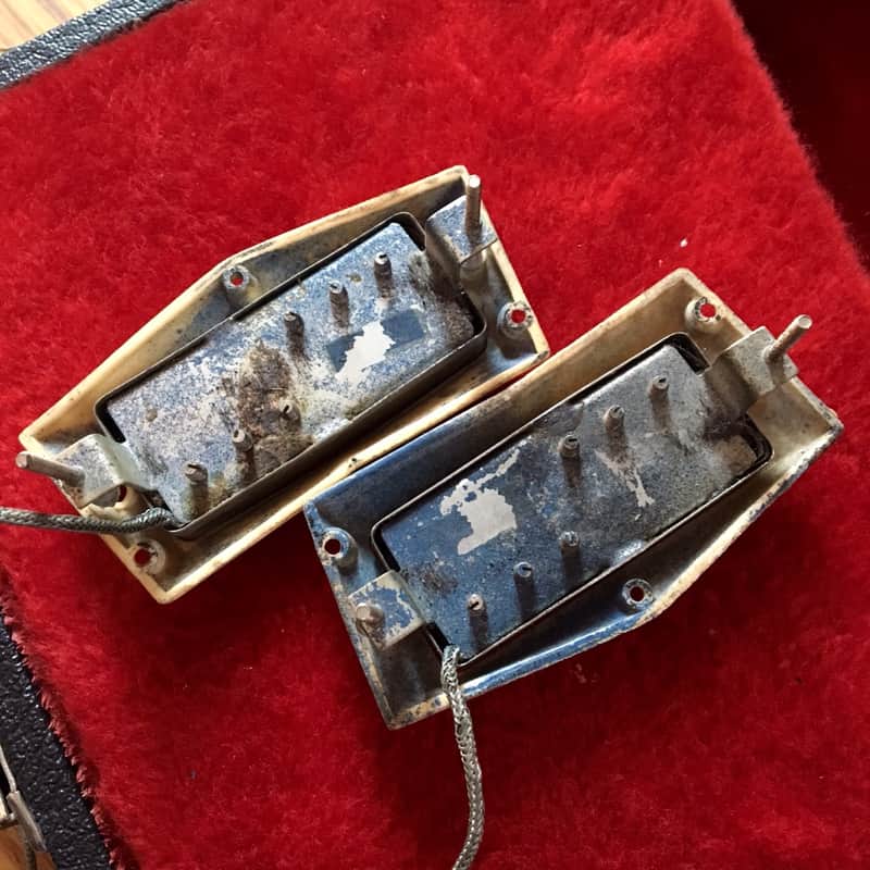 Gibson Silvertone 1446 Seth lover PAF Pair mini humbucker pickups
