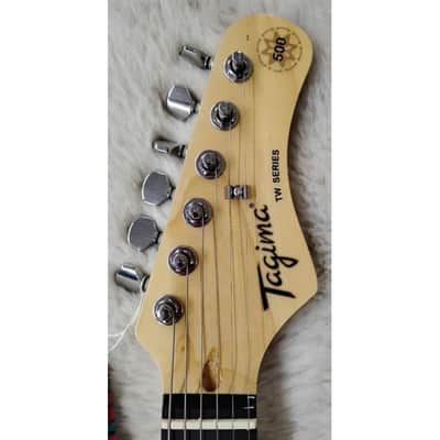 Tagima TG-500 MSG-DF/MG Electric Guitar – Metallic Surf Green - Demo image 7