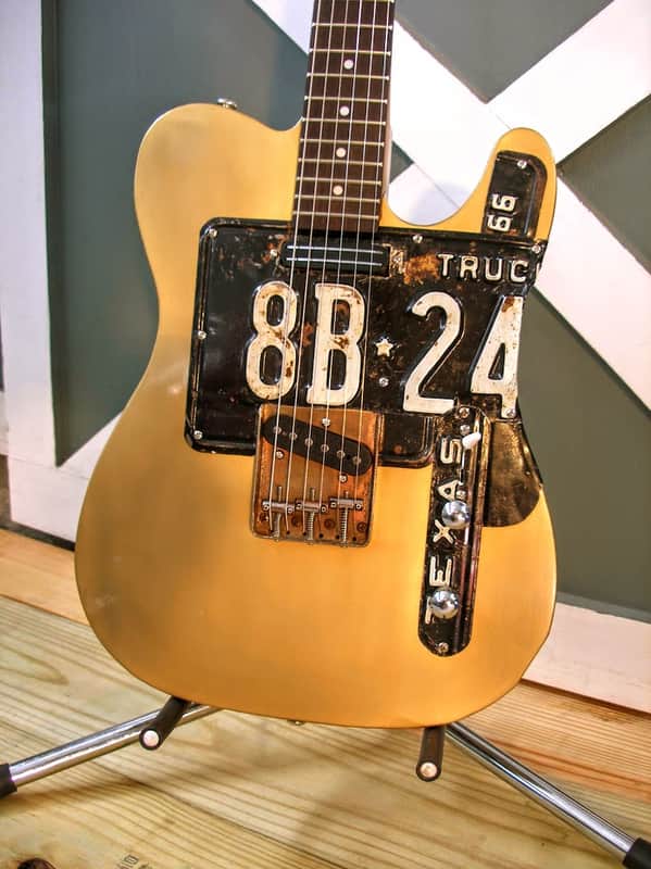The 'TEX-Caster' Road-Warrior, One Very Cool 'Custom-Build', Solid Ash 'Hot-Rod' Body, Telecaster Electric Guitar, just looking for a 'Bitchin' ride... image 1