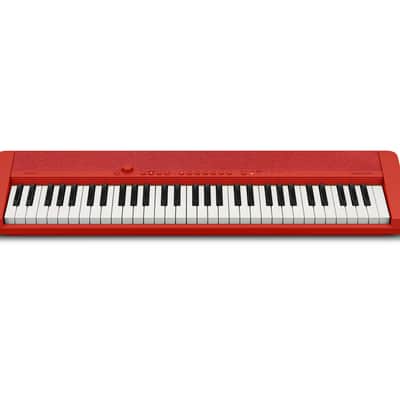 Casio CT-S1 Casiotone 61-Key Keyboard - Red w/ Adjustable Stand image 3