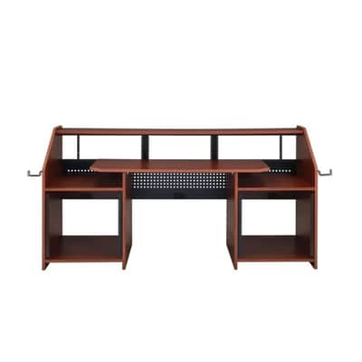 Large Music Production Desk – Studio Workstation with Keyboard Tray image 2