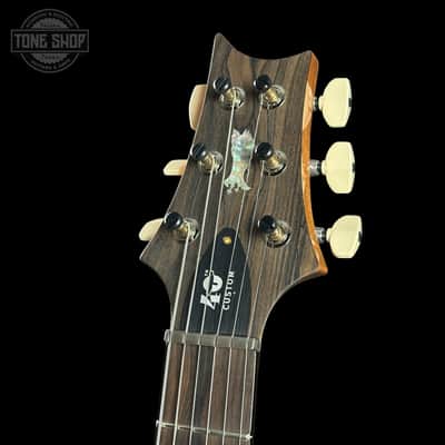 PRS 40th Anniversary Custom 24-08 Semi-Hollow Limited Faded Whale Blue Natural Back w/case image 8