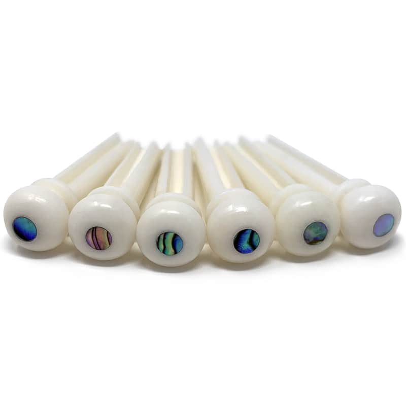 Crosby BPD-6 Ox Bone with Abalone Dot Inlay