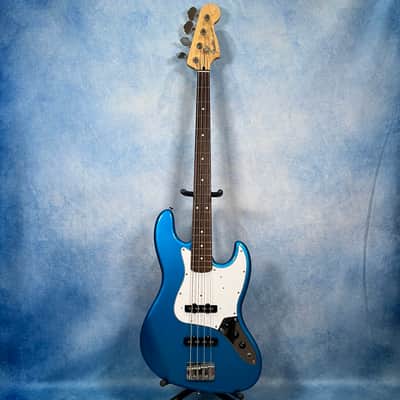2014 Fender Japan JB Standard Jazz Bass Lake Placid Blue, MIJ image 1