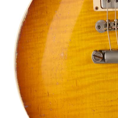 NEW! Gibson Custom 1959 Les Paul Standard Reissue - Faded Peach Burst, Heavy Aged - 2026 Custom Collection Limited Edition - Authorized Dealer - Pre-Order image 11