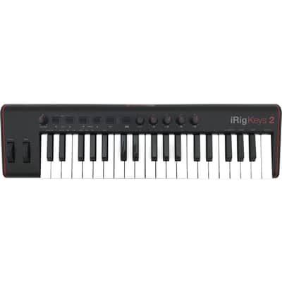 IK Multimedia iRig Keys 2 - 37 Mini Key Controller for iPhone, iPad and Mac/PC image 3