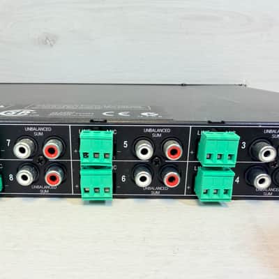 Crown 28M 1U Rackmount Commercial Mixer / Zone Mixer – Multi-Input, Dual Master Output 2000's image 12