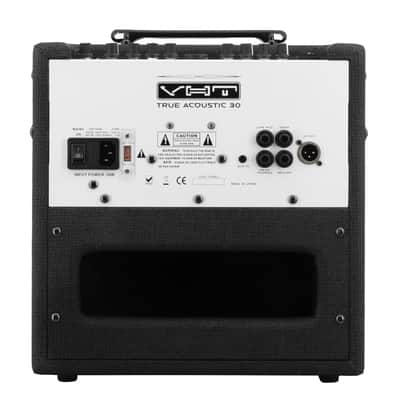Immagine VHT Model AV-TA-30 True Acoustic 1x10 Guitar 30-Watt Amplifier, 2 Channel - 3