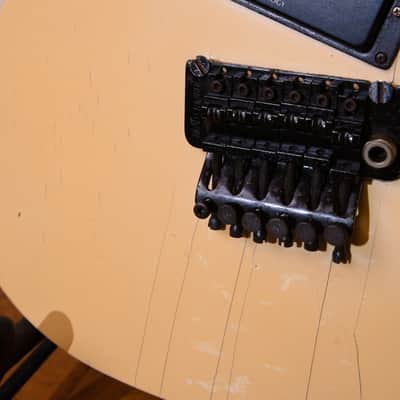 High End Vintage Fernandes TEJ-85 Telecaster Type Guitar MIJ Japan Lawsuit Era - Olympic White, Natural Relic image 10