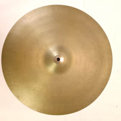 Zildjian 15"918 50s Hi-Hat Cymbal Paper-Thin Avedis USA Vintage B20 Bronze Crash image 1