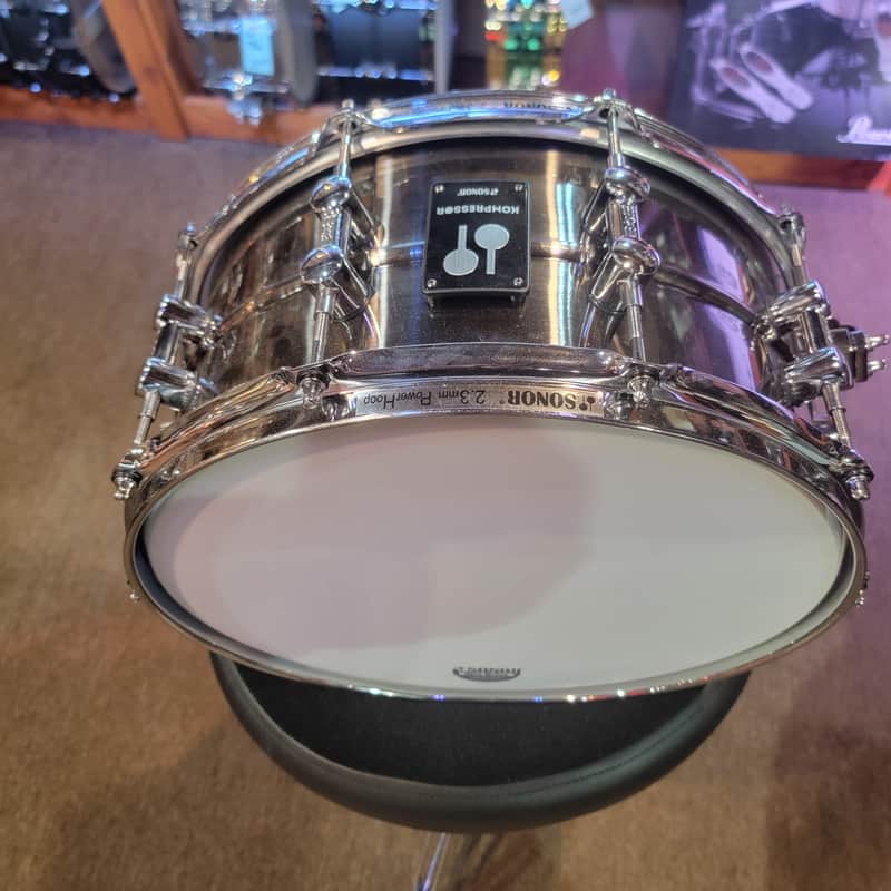 Sonor Brass Kompressor 6.5x14 Snare Drum image 1