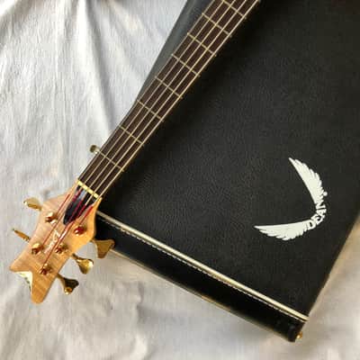 1999 Dean European Edge Select Improv 5 (Czech) Bass in Flame Natural Oil w/ OHSC image 16