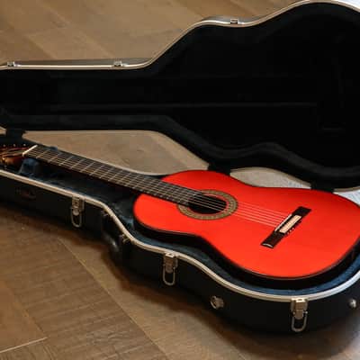 1998 Hermanos Conde Flamenco Acoustic Guitar Red Top & Brazilian Rosewood + Case image 20