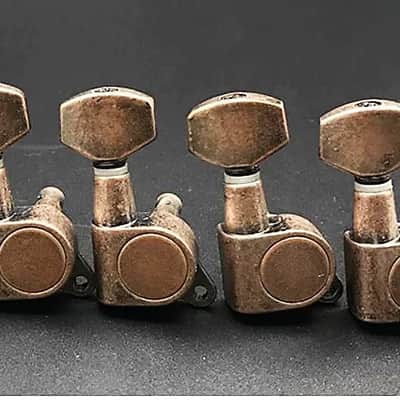 ART  Premium In-line Bronze Guitar Tuners Machine Head for electric and Acoustic Guitar Tuners image 1