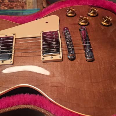 Gibson Colours Limited Edition LesPaul 1990 - Mocha ( originally "Ebony") image 1