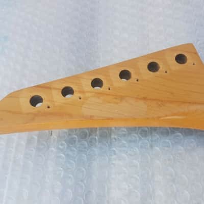 Late 80's CHANDLER by ESP POINTY HEADSTOCK NECK - WIDE PROFILE image 3