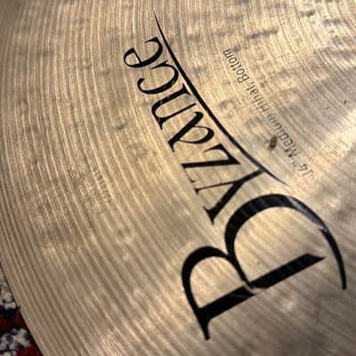 Meinl 14" Byzance Traditional Medium Hi-Hat (Pair) 2001 - Present - Traditional image 13