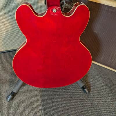 Epiphone Dot Semi-Hollow Electric Guitar - Cherry (2018) image 6