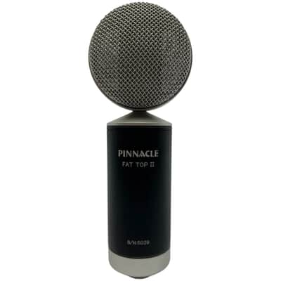 Pinnacle Microphones Fat Top II Active/Passive Ribbon Microphone, Black image 2