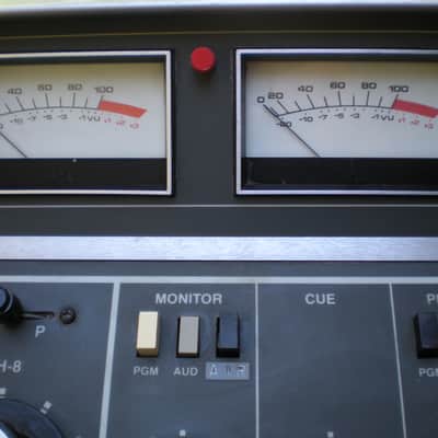 1980's Broadcast Electronics  8M150 analog mono mixer Console From AM radio station image 4