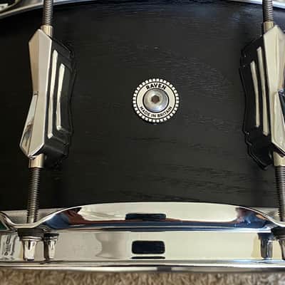 British Drum Company Raven 14x6" Birch / Ash 10-Lug Snare Drum 2025 - Present - Black Ash Satin image 8