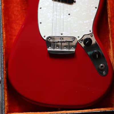 Fender Musicmaster II Dokata Red 1965 L series Brazilian board image 1