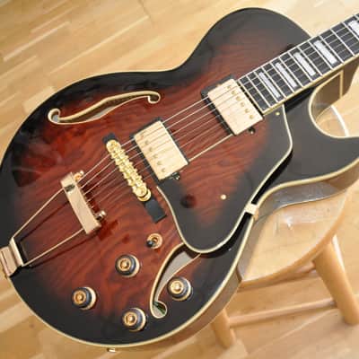 IBANEZ AG95QA DBS Dark Brown Sunburst / Hollow Body Type / Artcore Expressionist Series / AG95QA-DBS / PW25120285