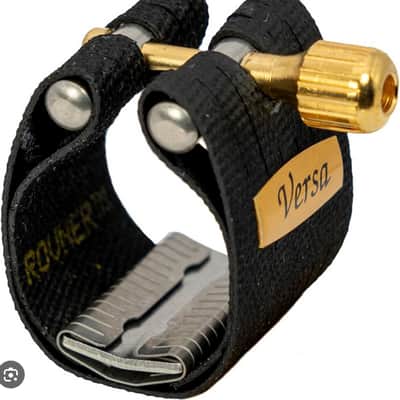 Rovner Versa Standard Tenor Saxophone Ligature - Hard Rubber Style Mouthpiece image 2