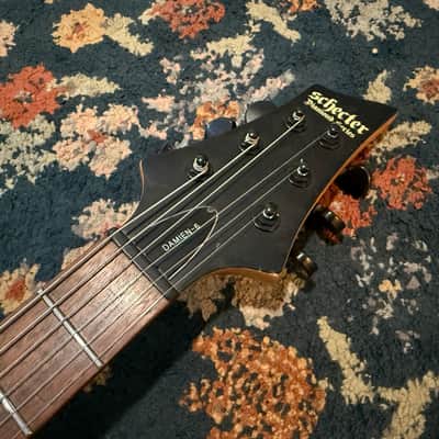 Schecter Damien-6 - Satin Black image 3