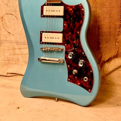 Guild Newark St Collection S-200 Thunderbird 2017 - Blue image 4