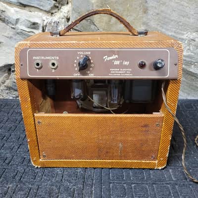 1953 Fender Champ 5C1 "600" Wide Panel 4-Watt 1x6" Guitar Combo imagen 7