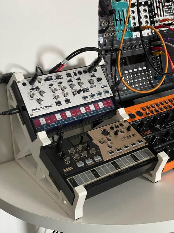 Korg volca stand support two levels - 3dsf synth stand image 1