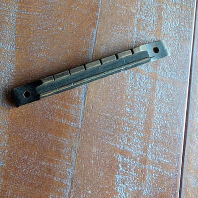 Silvertone Harmony Flat Top Guitar Bridge Vintage 1960s Nice Shape! image 3