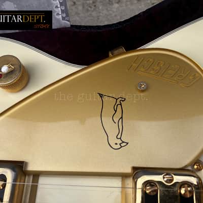 ✮RARE✮SUPERB✮2017 Gretsch G-6134 LTV White Penguin ✮ LACQUER TV JONES ! ✮ COA ✮ AMAZING image 11