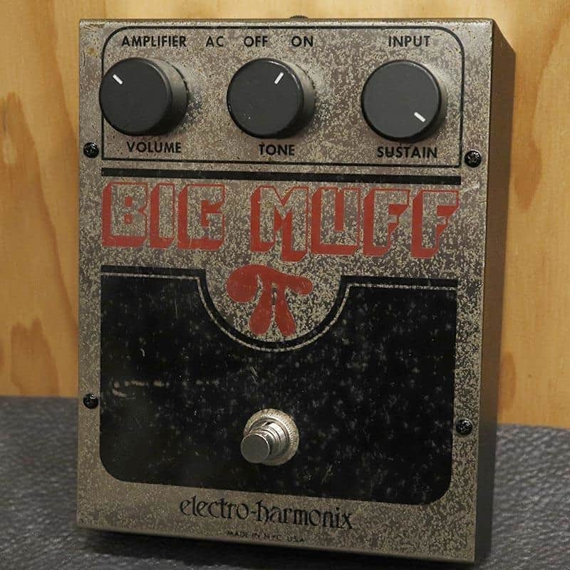 Electro Harmonix VINTAGE Big Muff Pi Version 3 OFF-ON Switch Black Line '77 image 1
