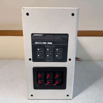 Bose Acoustimass 7 Subwoofer Base Unit White Bass Home Theater Vintage Audio image 5