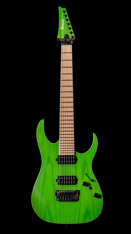 Ibanez RGR5227MFX Prestige 7-String Transparent Fluorescent Green