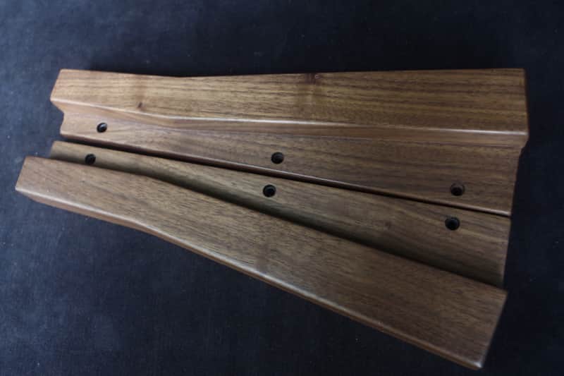 Oberheim Matrix 6 walnut wood side panels image 1