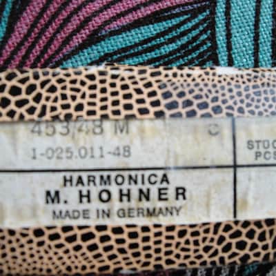 Harmonica Hohner Goliath made year=1881 silver vintage plays MAGIC image 6