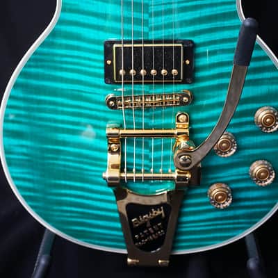 Gibson Les Paul Supreme Florentine Caribbean Blue 2014 - Caribbean Blue image 3