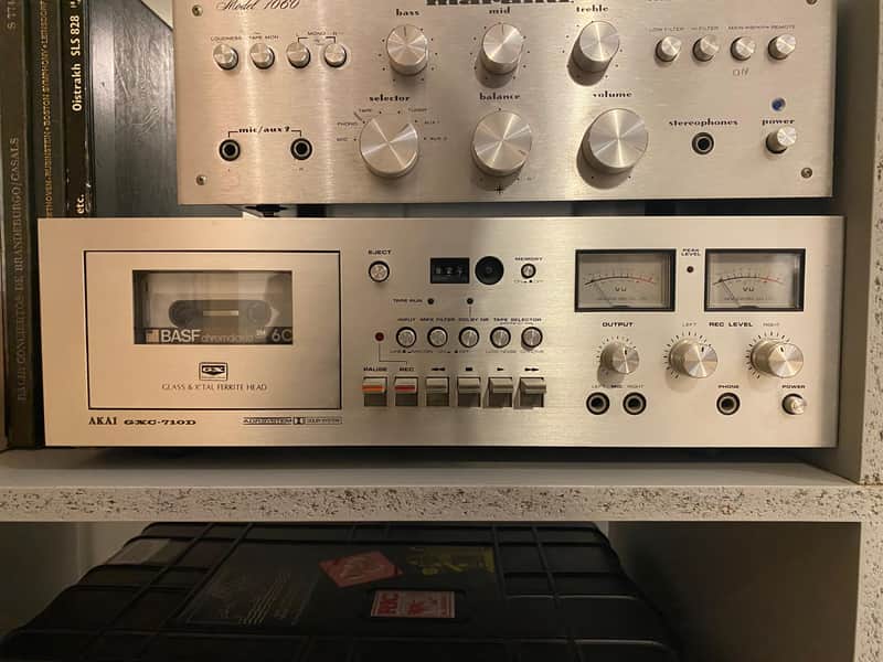 Akai GXC-710D 1976 - Silver | Reverb