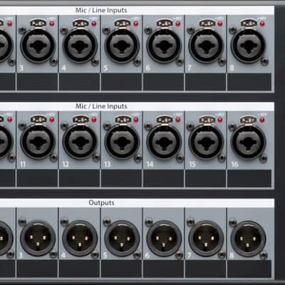 PreSonus NSB 16.8 Networked Stage Box, Black image 1