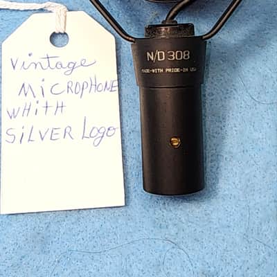 Electro-Voice N/D308 Dynamic Cardioid Microphone with Pivoting Head 1990's - Black image 12