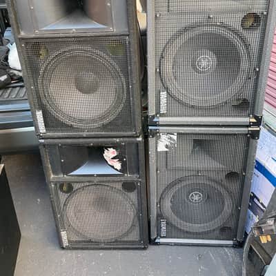 Community,(Forsythe, Ashley, QSC, Alesis, dbx) QSC PLX3402; QSC PLX2402; Ashley XR2001; Presonus ACP88; DBX 266XL; Alesis Midiverb4; 16x4 50 foot audio snake; 220V stage power distribution; Sonic M12, 90's - Tolex - Cloth image 7