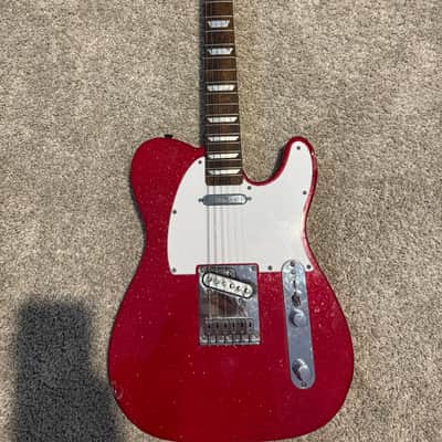 Squier FSR Bullet Telecaster with Laurel Fretboard 2018 - 2019 - Red Sparkle image 4