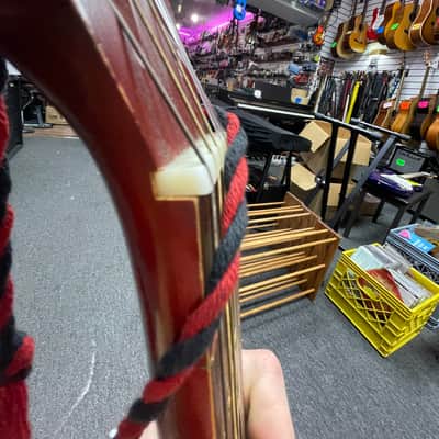 Silvertone S-69-1C  Model No. 319.12079 Made in USA w/Gig bag  - Natural image 17