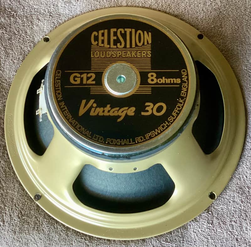 Celestion Vintage 30 60W 12" 8-ohm Made in UK Guitar Speaker image 1