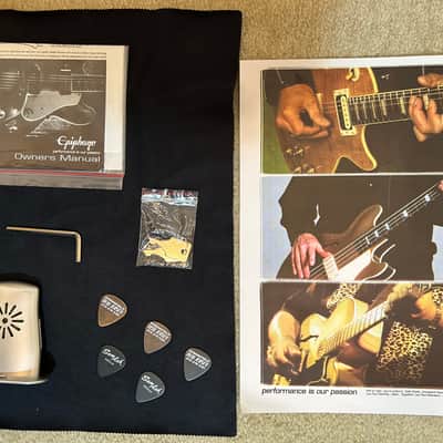 Epiphone AJ220S with Hardshell Case and accessories image 20