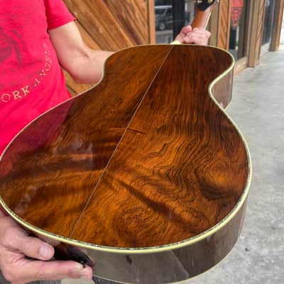 Taylor XXX-BE 2004 - Natural 30th Anniversary. Brazilian Rosewood, Highly inlaid top of the line trim , with Original Hardshell Case.... Minty image 2